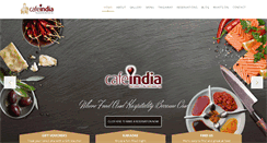 Desktop Screenshot of cafeindiaglasgow.com